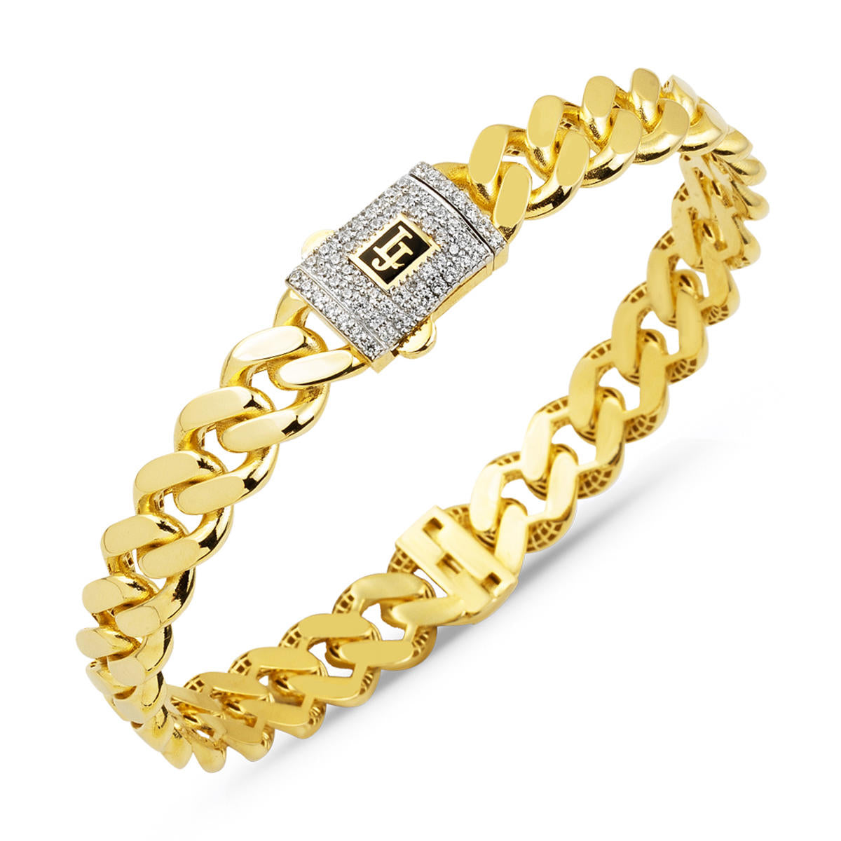 Gourmette 14 Carats Or Manchette