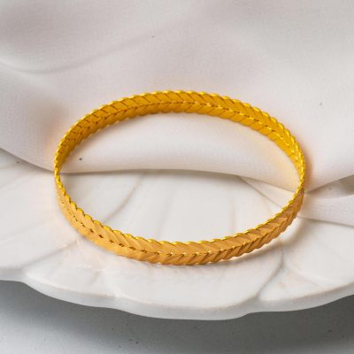 Başak Model 14K Gold Twisted Bracelet 30 gr. - 14K - 30g - EZ Gold