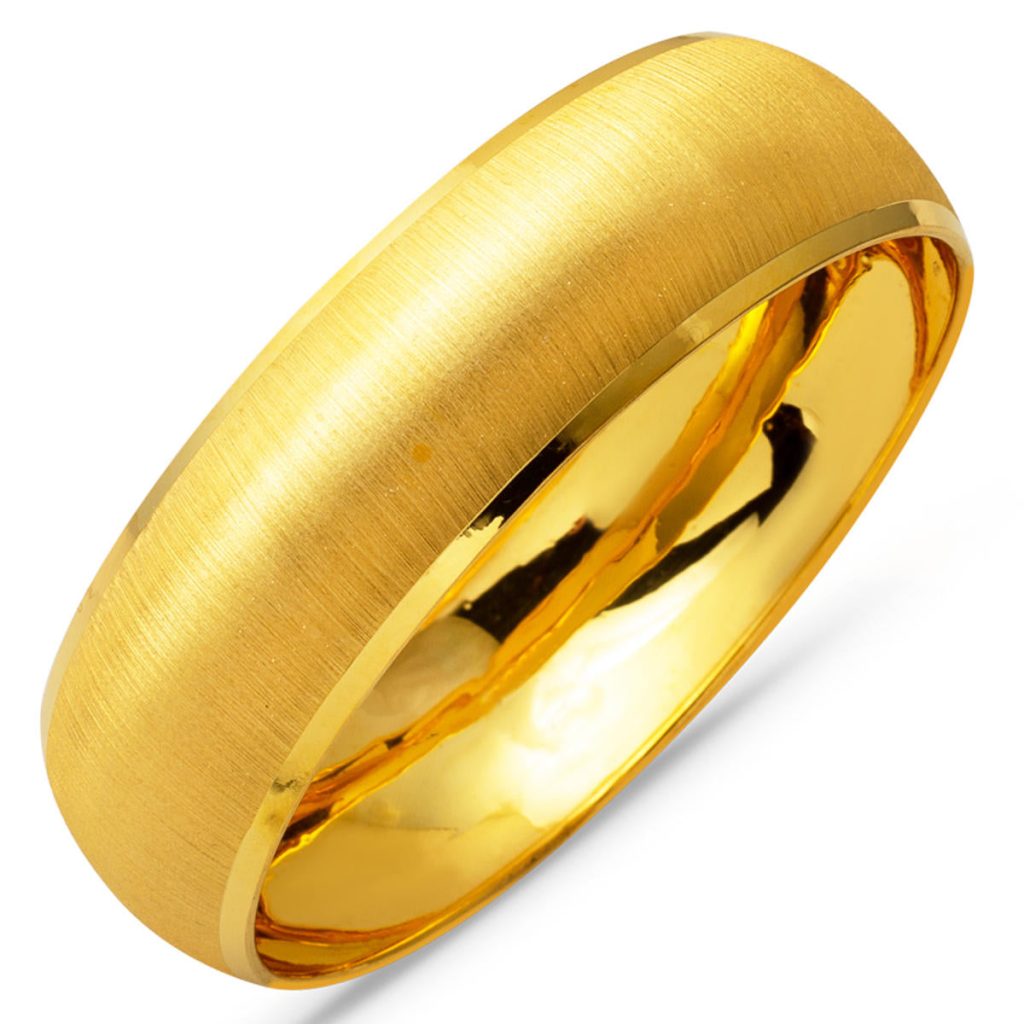 14 Karat 2 cm. Enli Kumlu Gold Bangle