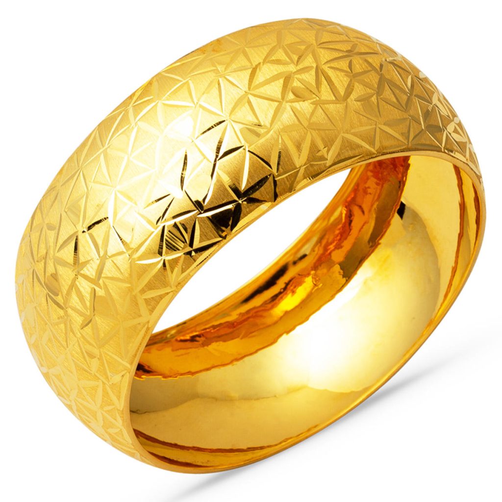 Buz Kırığı 14 Carats 3 cm. En Or Jonc