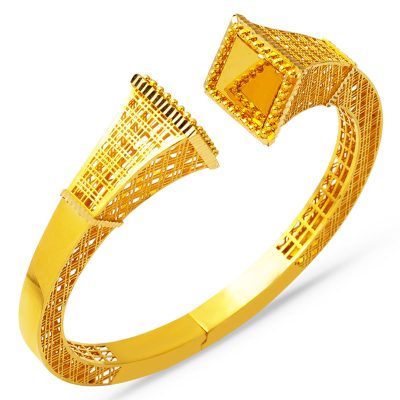 Özel Design 22K Gold Cuff Bracelet