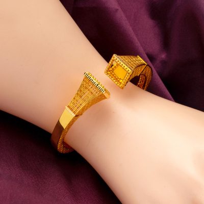 Özel Design 22K Gold Cuff Bracelet - 22K - 21.08g - EZ Gold