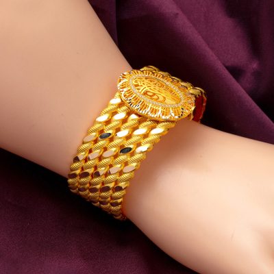 Twistedlı 14K with Monogram Cuff Bracelet - 14K - 28.07g - EZ Gold