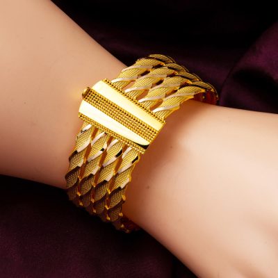 Kesik Mevlana Twistedlı Cuff Gold Bracelet - 14K - 21.37g - EZ Gold