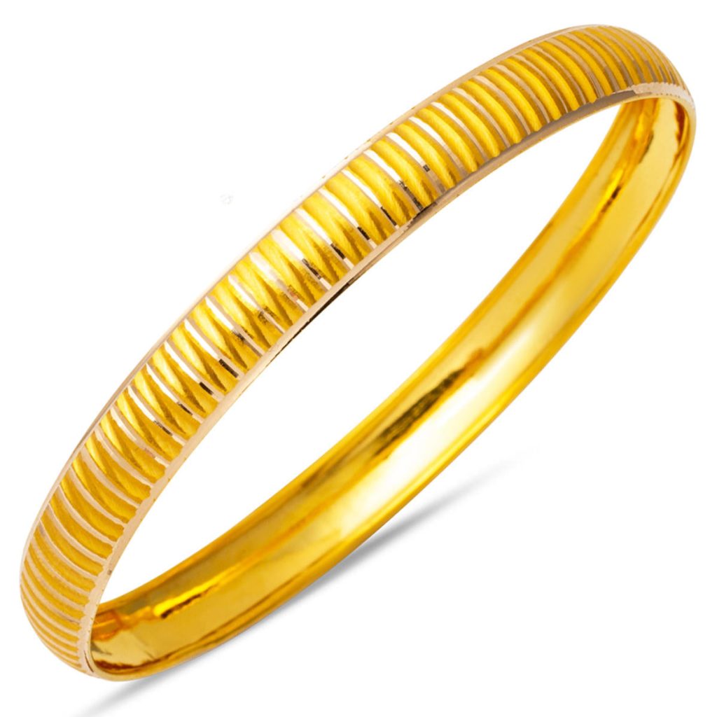 14 Karat Gold Gift Bangle