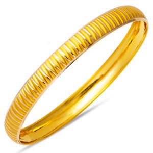 14 Carats Or Cadeau Jonc