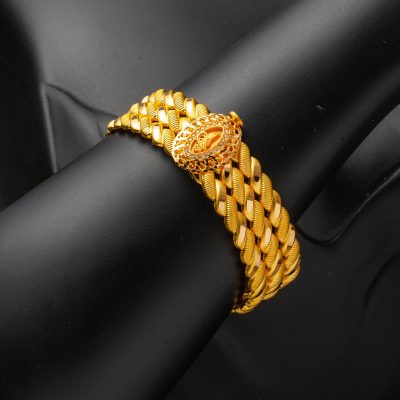 with Monogram 22K Gold Mevlana Twistedsı Cuff Bracelet - 22K - 29.32g - EZ Gold