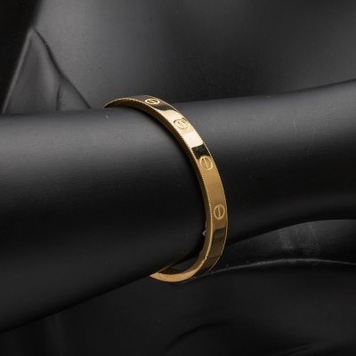 14K Gold Vida Detaylı Cuff Bracelet - 14K - 9.81g - EZ Gold