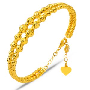Top Orlarla İşlenmiş 14 Carats Jonc