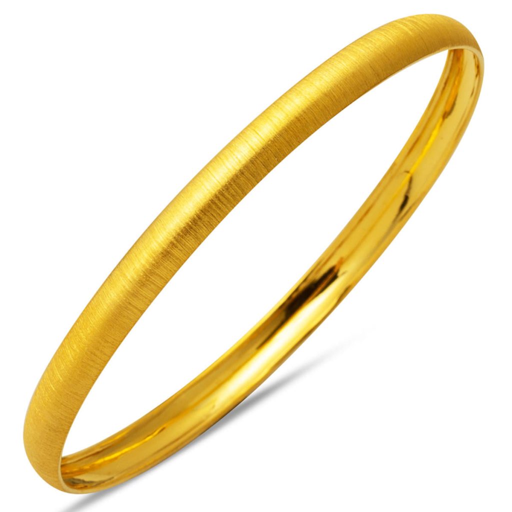 14 Karat Gold Gift Bangle