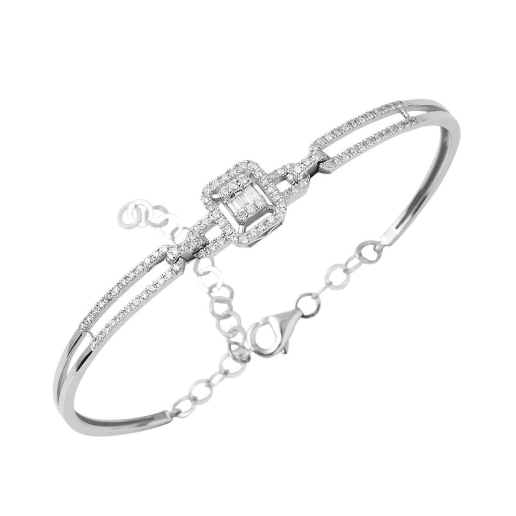 Zer Diamond 0,48 ct. Baguette Diamondlı Bangle