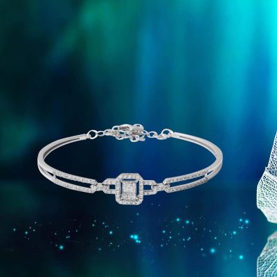Zer Diamond 0,48 ct. Baguette avec Diamant Bracelet - 14K - 5.3g - EZ Gold