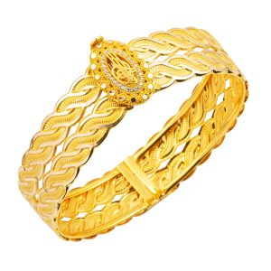 with Monogram Cuff Bracelet