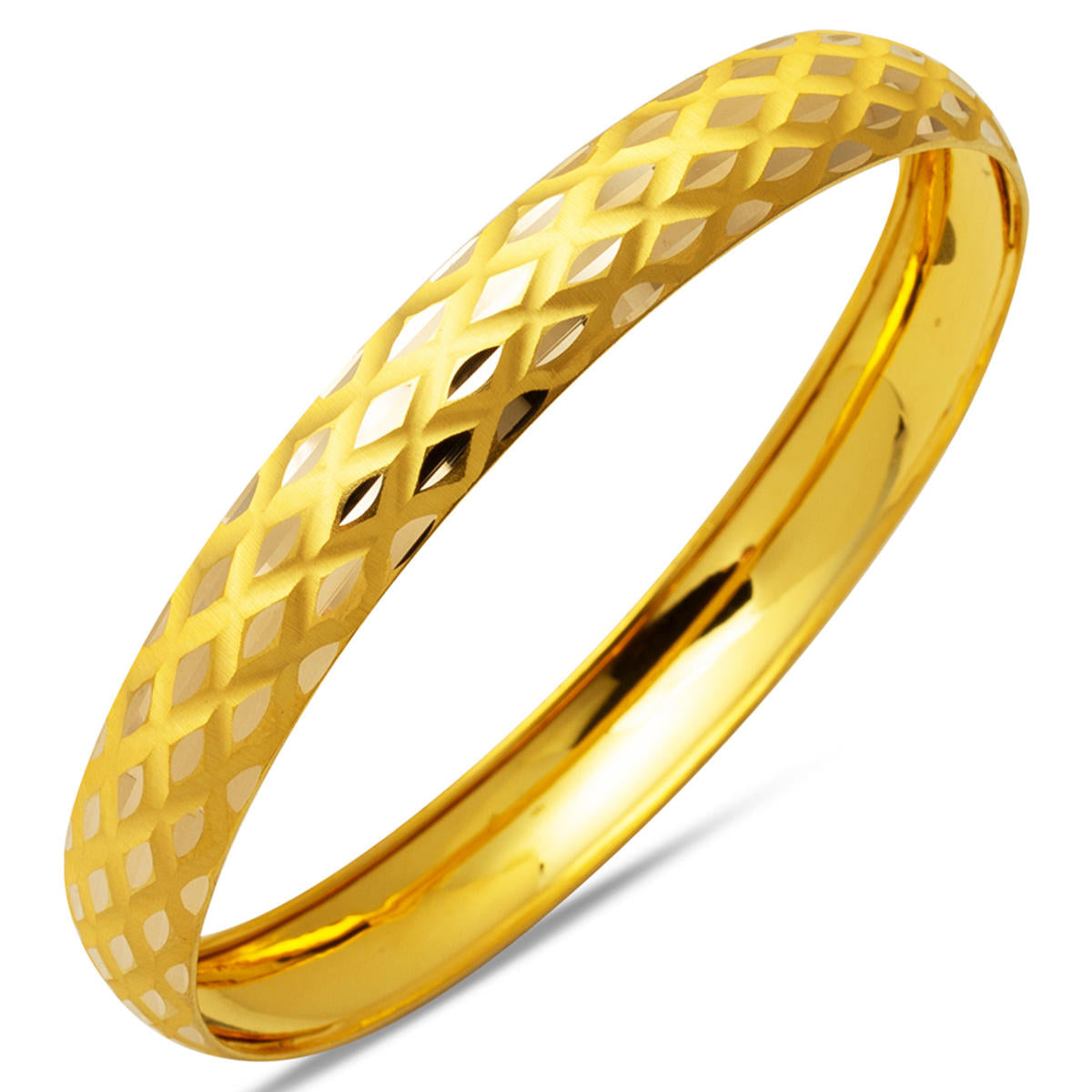 Baklava 14 Carats Or Jonc 6 Gr.
