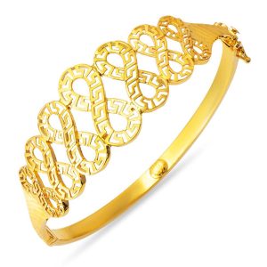 Infini 22 Carats Or Manchette Jonc