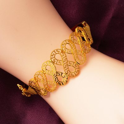Sonsuzluk 22 Ayar Altın Kelepçe Bilezik - 22K - 14.35g - EZ Gold