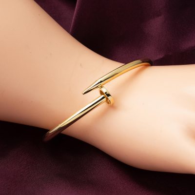 Çivi 14 Carats sans Pierre Or Bracelet - 14K - 7.45g - EZ Gold