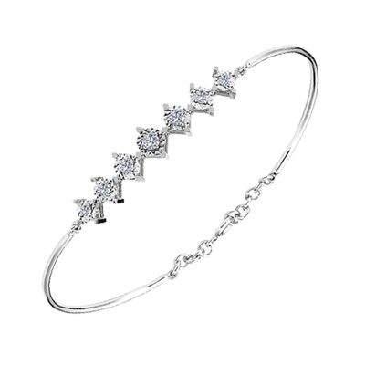 0,22 Karat Diamond Gold Bracelet