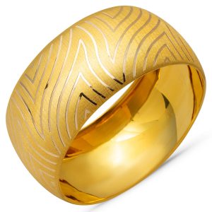 Mega 3 cm. 14 Karat Gold Bangle 22 Gr.