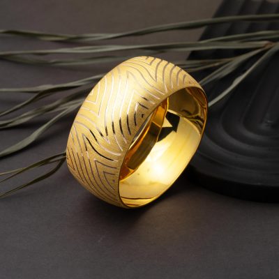Mega 3 cm. 14 Ayar Altın Bilezik 22 Gr. - 14K - 22g - EZ Gold