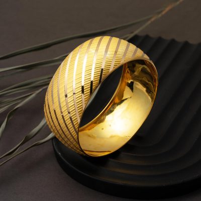 Mega 3 cm. 14 Ayar Altın Bilezik 22 Gr. - 14K - 22g - EZ Gold
