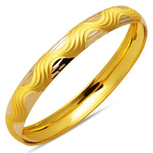 Selvi 14 Carats Or Jonc 5,50 Gr.