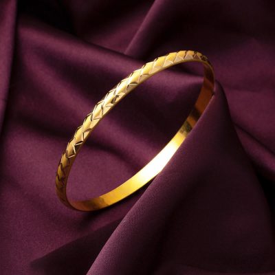 Baklava 14 Carats Or Cadeau Bracelet - 14K - 4.2g - EZ Gold