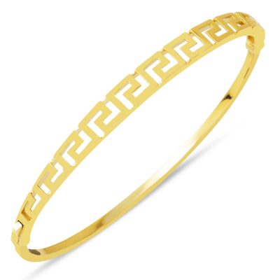 Versage Model 14 ayar Altın Kelepçe Bilezik
