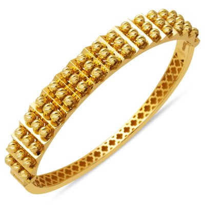 Doric Zarif Designed 14K Cuff Bracelet Gold
