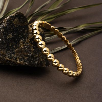 Eterna 14 Ayar Sarı Altın Kelepçe Bilezik - 14K - 10.55g - EZ Gold