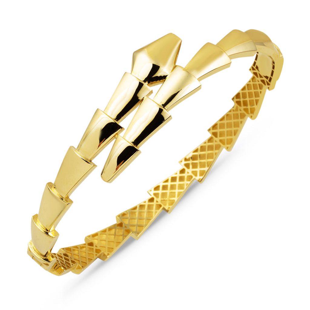 Yılan Model 14 Carats Or Manchette Jonc