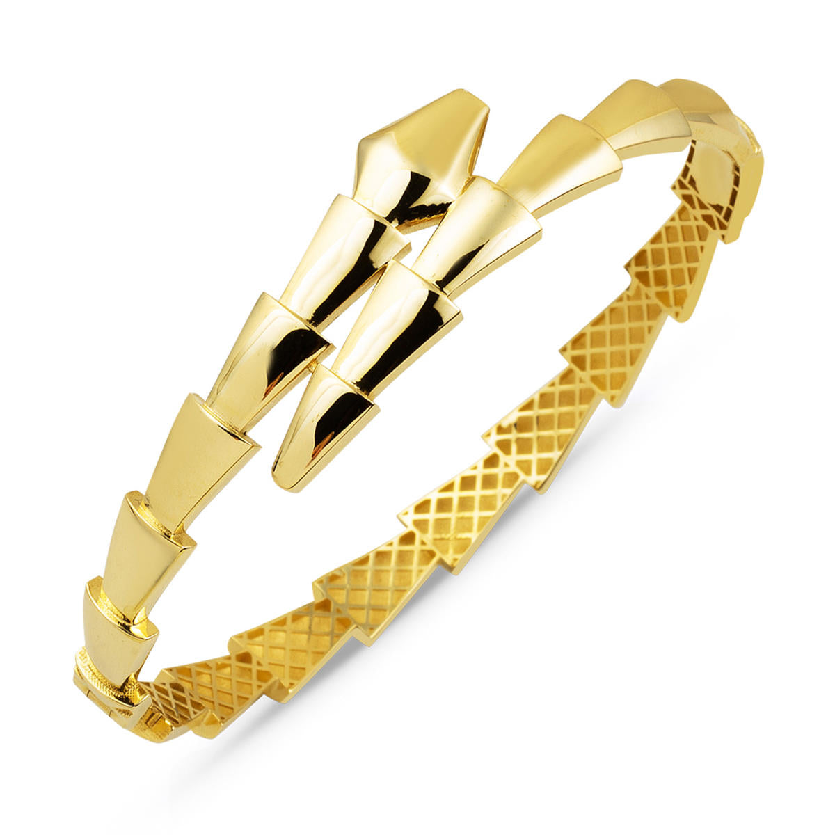 Yılan Model 14 Carats Or Manchette Jonc