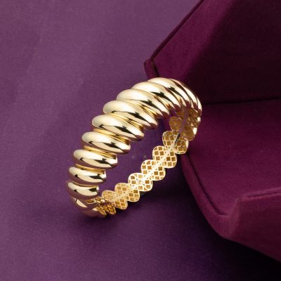 14 Ayar İtalyan Burgu Altın Bilezik - 14K - 28.3g - EZ Gold