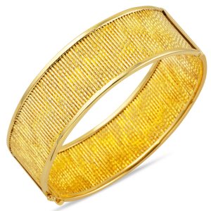 Kleopatra 14 Carats Manchette Or Jonc