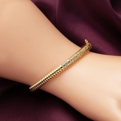 Versage İtalyan Kelepçe Altın Bilezik - 14K - 9.52g - EZ Gold