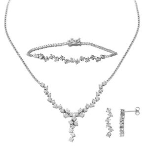 0,36 Carat Diamondlı Jewelry Set