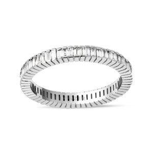 0,80 Carat Eternity Baguette Diamond Ring