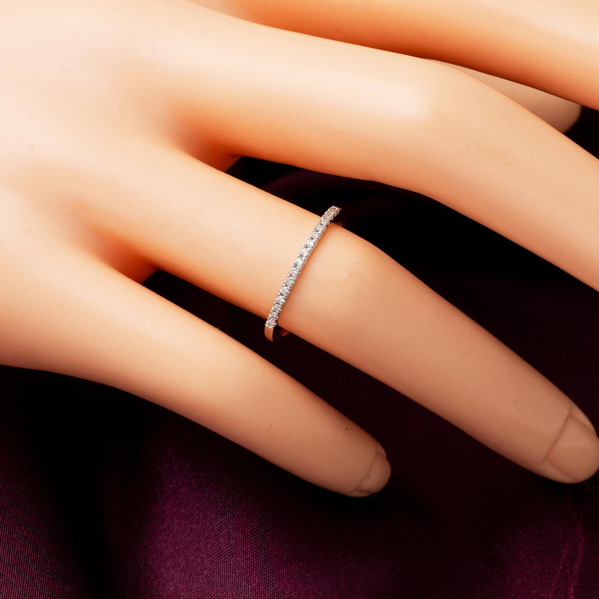 Zer Diamond Yarımtur Pırlantalı Yüzük - Görsel 2