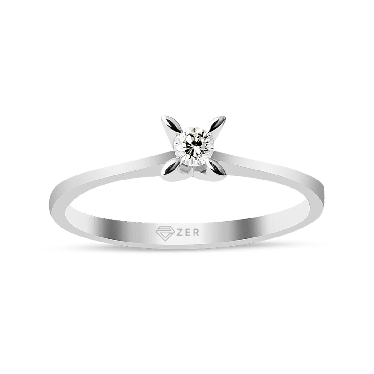 Zer Diamond Solitaire Diamondlı Ring