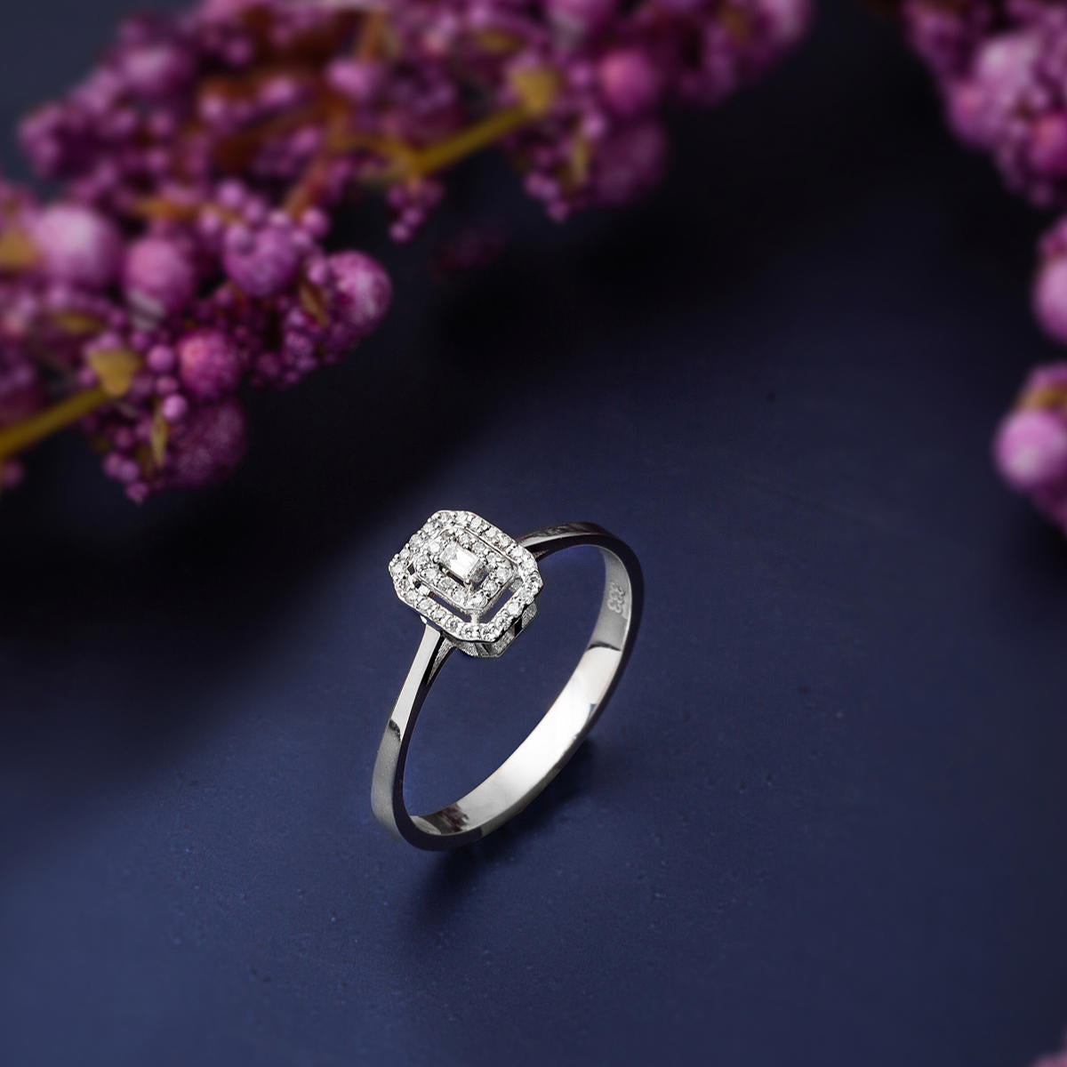 Zer Diamond Baget Pırlantalı Yüzük - Görsel 4