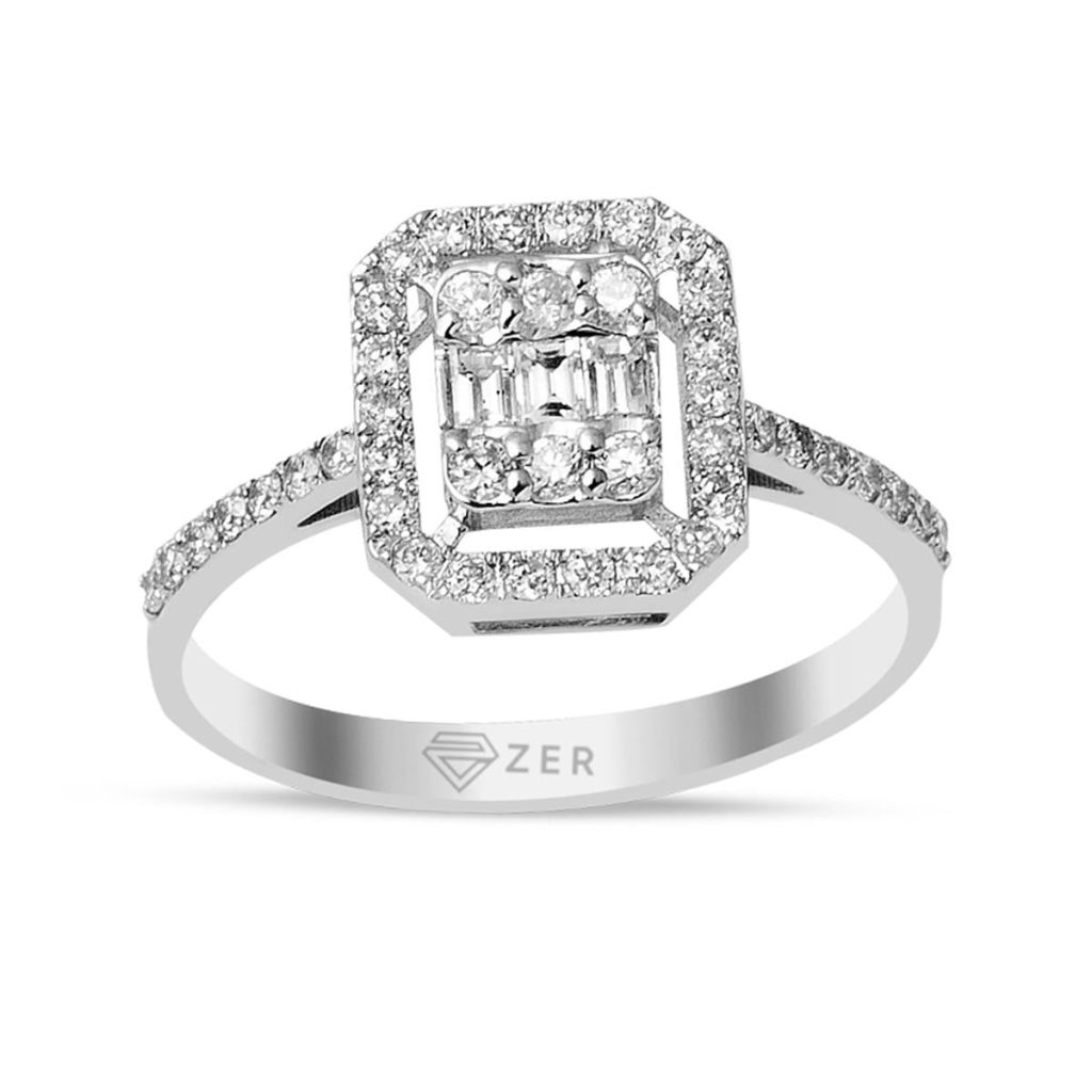 0,53 Ct. Baguette Diamondlı Ring
