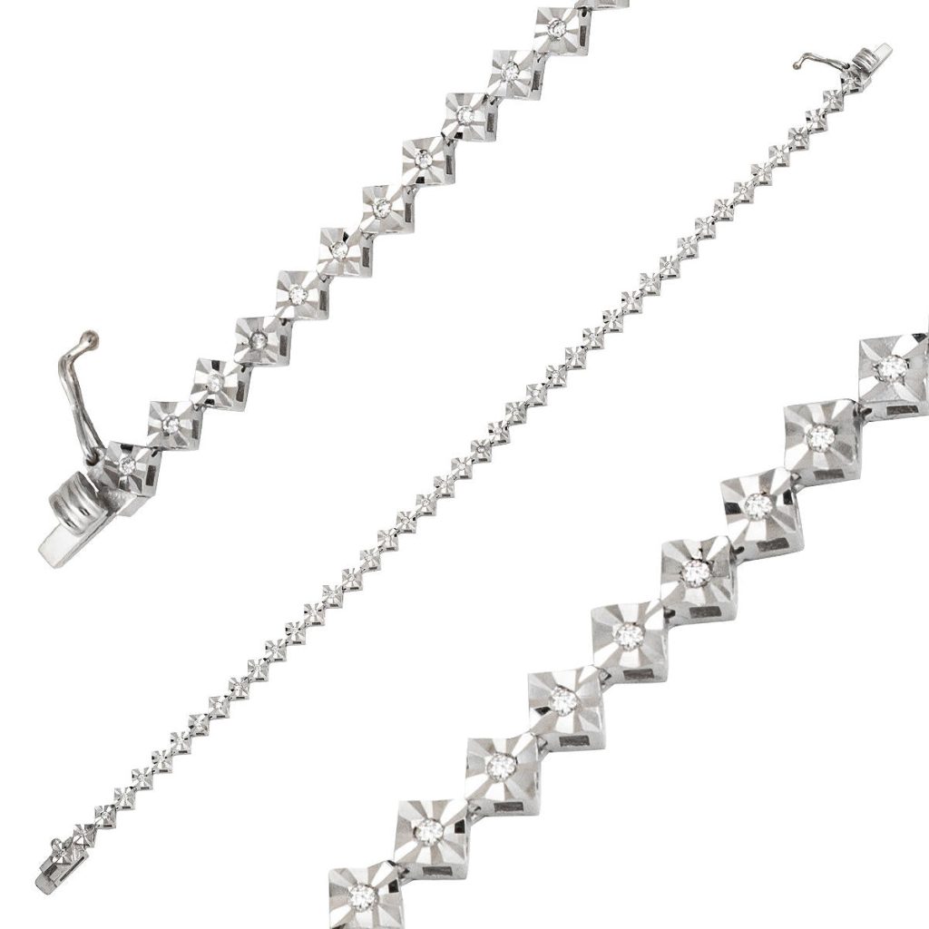 0,28 Carat Diamondlı Gold Bracelet