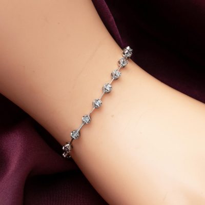 Işık Seli Pırlantalı Altın Bileklik - 14K - 3.41g - EZ Gold