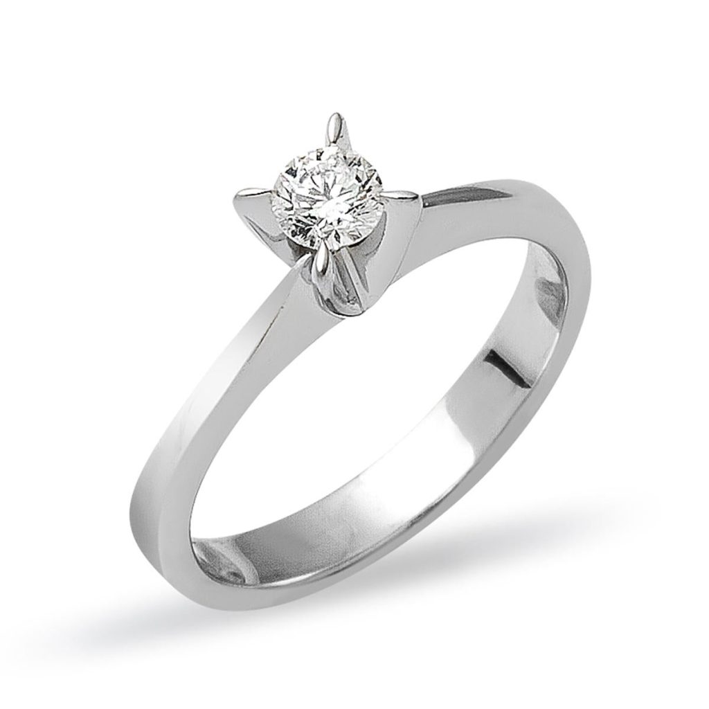 0,16 Carat Solitaire Diamond Ring