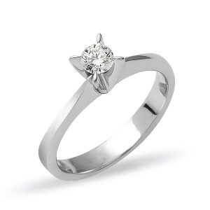 0,16 Carat Solitaire Diamond Ring