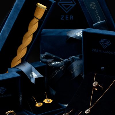 Zer 0,16 Karat Demi-Tour Diamant Bague - 14K - 1.66g - EZ Gold