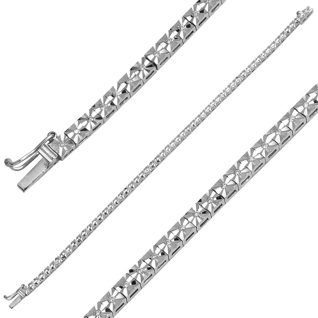 Filigree Diamond Bracelet