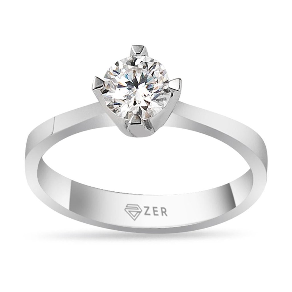 0,30 Carat Diamant Solitaire Bague