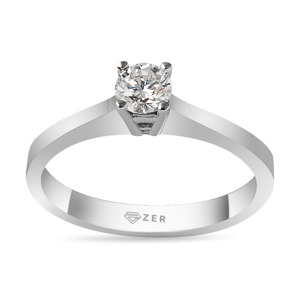 0,30 Carat Solitaire Diamond Ring