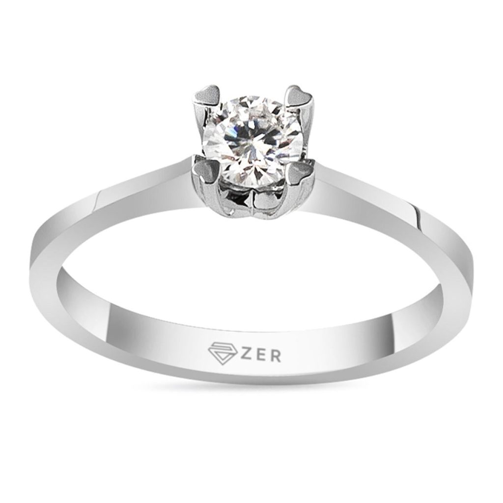 0,30 Carat Solitaire Diamond Ring